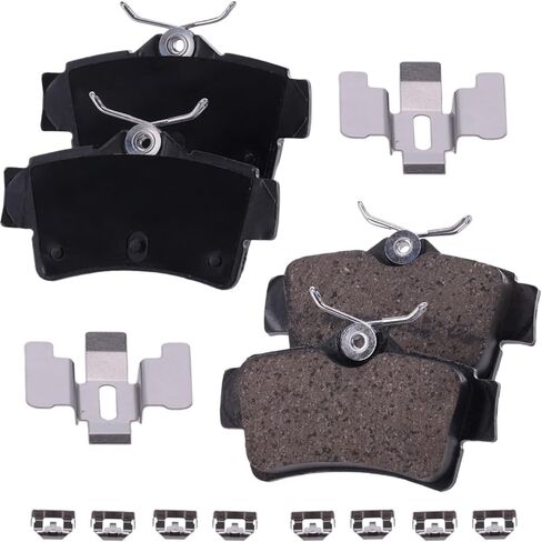 Replacement Rear Brake Disc Rotors and Pads Kit fits Ford Mustang 2003-2004 (All Engines) Rear 2-Wheel Service Set in Saudi Arabia