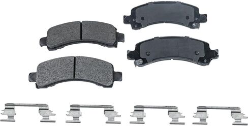 Spare Disc Brake Rotors and Pad Kit (Cross-Drilled) fits GMC Savana 1500 V8 5.3L GAS Front and Rear in Saudi Arabia