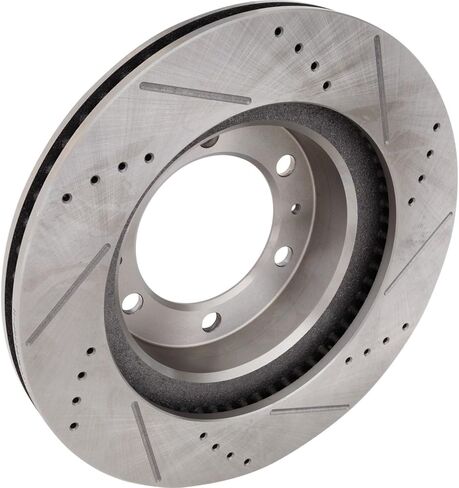 Replacement Front Brake Disc and Pad Kit fits Toyota Tacoma (3.5L V6) Front 6-Lug in Saudi Arabia