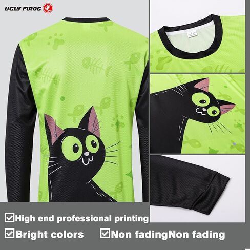 قمصان UGLY FROG Powersports للرجال، قميص دراجة للدراجات النارية Motocross BMX Moto Mx ATV لركوب الدراجات النارية على الطرق الوعرة in Kuwait
