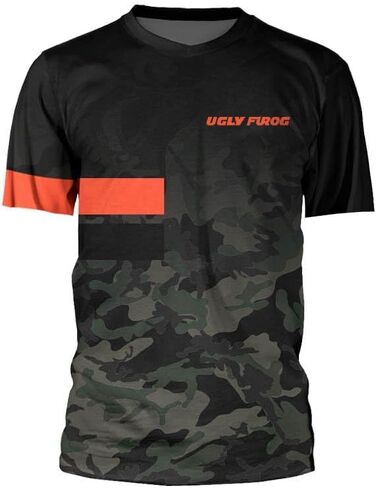 قمصان UGLY FROG Powersports للرجال، قميص دراجة للدراجات النارية Motocross BMX Moto Mx ATV لركوب الدراجات النارية على الطرق الوعرة in Kuwait