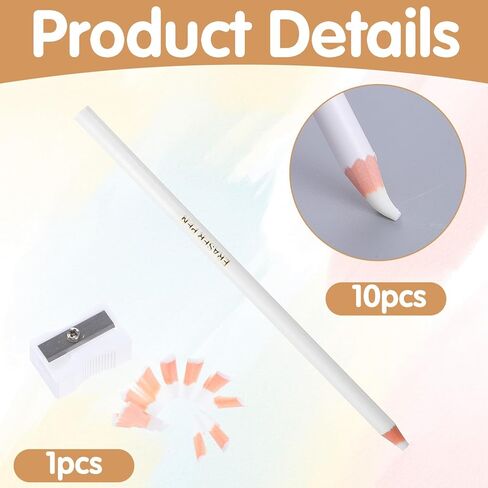 Precision Eraser 10 Pack Drawing Eraser Pens for Artists Perfection Detail Erasers Pen with Sharpener Accurate Force Transmission Erasers Perfect for Sketches and Coloured Illustrations in Saudi Arabia