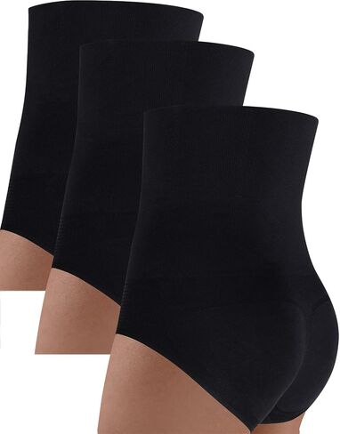 iloveSIA Womens Shapewear High Waist C-Section Recovery Slimming Underwear Tummy Control Panties Pack of 3 in Kuwait