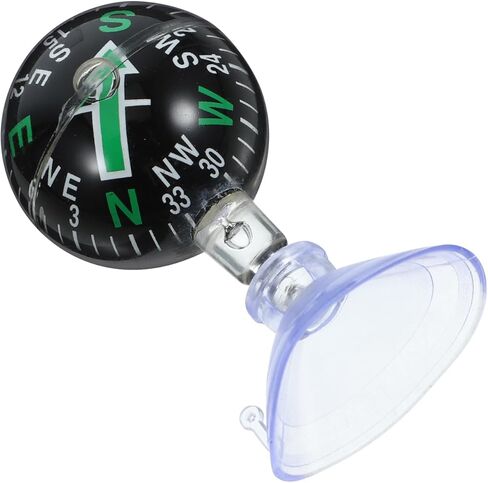Automotive Compass Ball with Spherical Suction Cup Portable Car Dashboard Compass Accurate Direction Finder for Cars Trucks Boats in Saudi Arabia