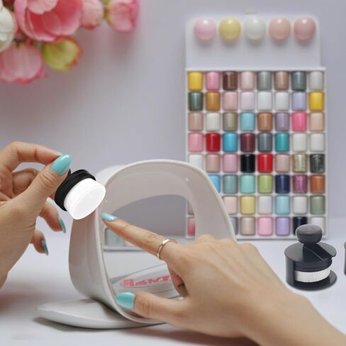 4-Pack Ergonomic Ink Blending Brushes for Card Making and Stenciling, Nylon Bristles with Storage Stand in Saudi Arabia