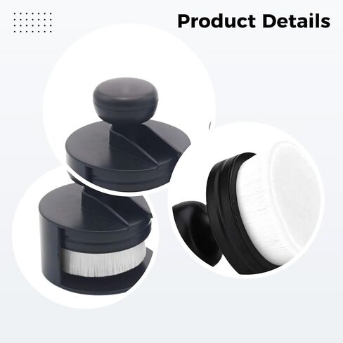 4-Pack Ergonomic Ink Blending Brushes for Card Making and Stenciling, Nylon Bristles with Storage Stand in Saudi Arabia