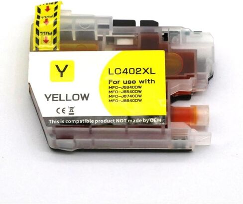 خرطوشة حبر LC402 LC402XL 402 402XL متوافقة تعمل مع طابعات MFC-J5340DW MFC-J6540DW MFC-J6740DW MFC-J6940DW (BK) in Kuwait