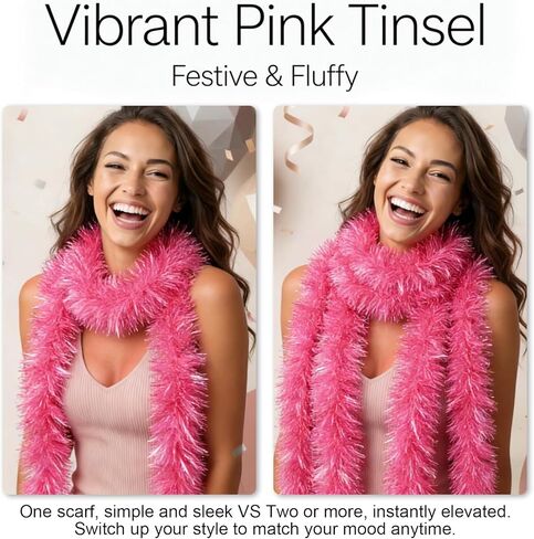 Sukh 10 PCS Feather Boa - Artificial Fluffy Boas for Party Bulk,Colorful Feather Boas Party Pack for Women Costume,Birthday Halloween Wedding Christmas,4.92ft Boa in Saudi Arabia