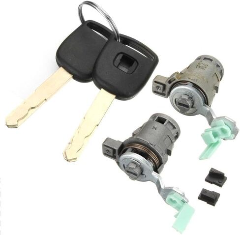 72145S73003 72146S73003 اسطوانة قفل الباب الأيسر والأيمن مع مجموعة مفاتيح لهوندا سيفيك لـ CR-V لـ أوديسي in Kuwait