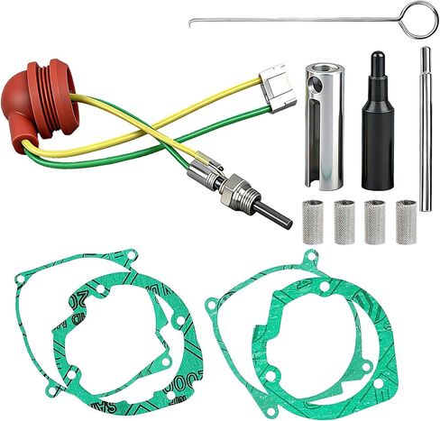 طقم إصلاح قابس توهج سخان الديزل، 12 فولت/24 فولت 2 كيلو وات 5 كيلو وات 8 كيلو وات طقم إصلاح سخان الديزل مع فلتر لأجزاء إصلاح سخان قارب السيارة والشاحنة، ملحقات سخان الديزل in Kuwait