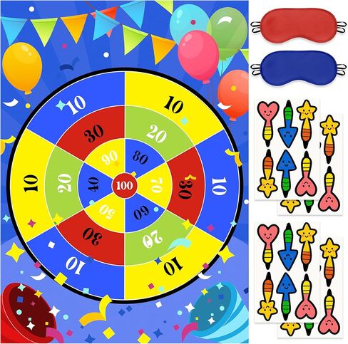 قم بتثبيت الملصقات Softball on the Glove Game مع 24 ملصقًا عصبًا عصبًا من زخارف الحفلات ذات الطابع الوردي اللوازم ، فإن أنشطة الفصول الدراسية الترفيهية المرح لعشاق الرياضة عيد ميلاد الأطفال in Kuwait