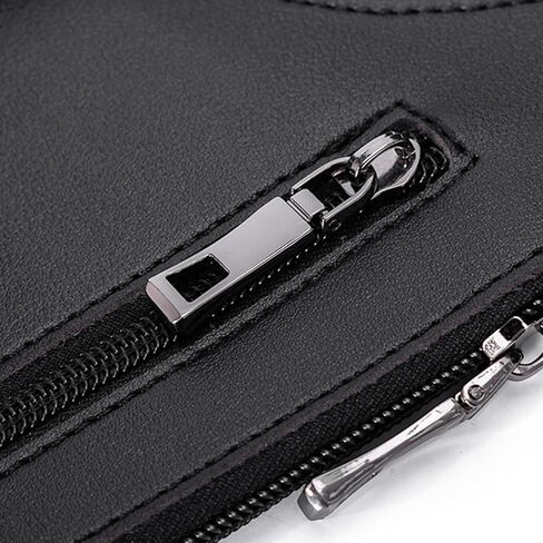 Men's Double Shoulder Bag - Premium Leather Underarm Holster Bag with Anti-Theft Design, Underarm Concealed Vest, Adjustable Strap for Travel & Daily Use in Saudi Arabia