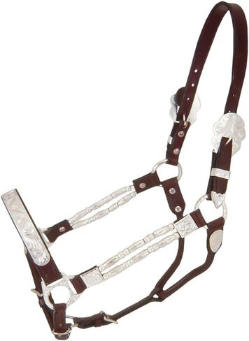 Tough 1 Royal King Silver Ferrules Show Halter in Saudi Arabia