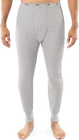 Indera Mens Heavyweight Cotton Waffle Long Johns Thermal Underwear Bottom in Saudi Arabia