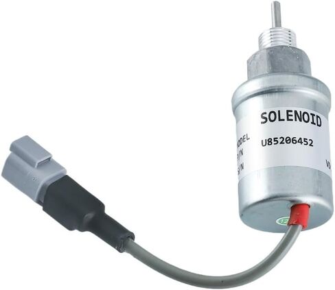 12V U85206452 Fuel Shut Off Solenoid 185206452 U85206520 185206450 for Engine 3011C 402D 403C Stop Solenoid in Saudi Arabia