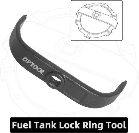 أداة حلقة قفل خزان الوقود DPTOOL 2 فكي غطاء خزان الوقود وغطاء مضخة الوقود وإزالة أداة التثبيت مع محرك 1/2 بوصة متوافق مع Lexus Toyota من 2019 لرقم جزء خزان الزيت 77144-30030 in Saudi Arabia