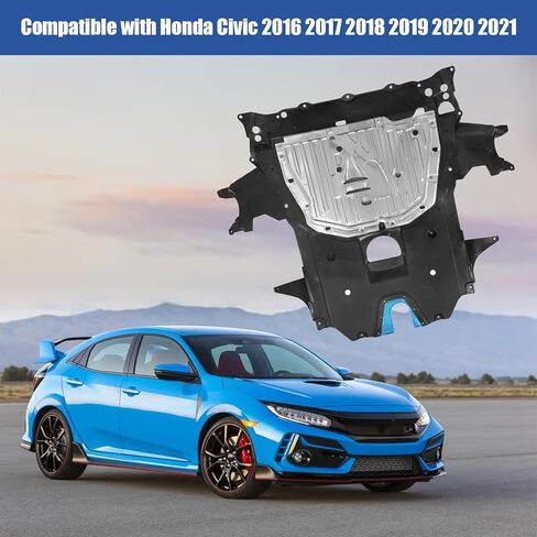 74110TBAA00 Engine Splash Shield Guard Compatible with Honda Civic 2016 2017 2018 2019 2020 2021, Engine Case Guard Under Car Shield Cover OEM 74110-TBA-A00 90674-TY2-A01 Engine Splash Guard in Saudi Arabia
