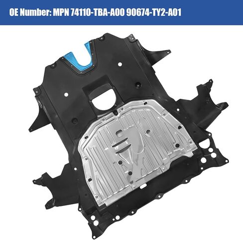 74110TBAA00 Engine Splash Shield Guard Compatible with Honda Civic 2016 2017 2018 2019 2020 2021, Engine Case Guard Under Car Shield Cover OEM 74110-TBA-A00 90674-TY2-A01 Engine Splash Guard in Saudi Arabia