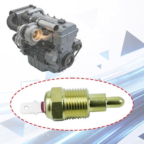 1G377-83042 51601-37670 Temperature Sensor Compatible with Kubota Engine D1005 D1105 D1305 D902 V1505 V2203 V2403 V3300 V3600 V3800 Replacement for 1G377-83042 51601-37670 in Kuwait