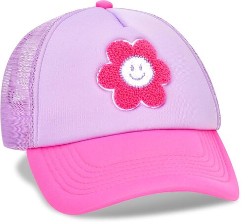 iscream Classic Trucker Style Adjustable Mesh Panel Baseball Chenille Applique Cap Collection in Saudi Arabia