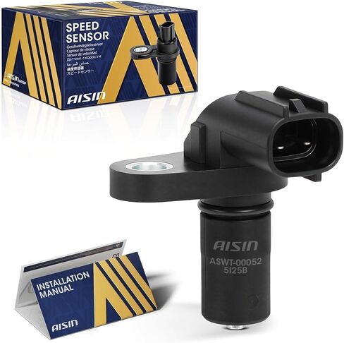 AISIN ASWT-00052 Input or Output Transmission Speed Sensor - Compatible with Toyota Tundra 2007-2020, Sequoia 2008-2020, Land Cruiser 2008-2016, Lexus LX570 2010-2015 - with Automatic Transmission in Kuwait