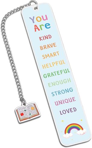 Bookmarks for Kids Graduation Gifts for Students, Book Marks for Reading Kids, 5th 8th Grade School Supplies for Girls Boys, Inspirational Bookmarks, Stocking Stuffers for Teen in Saudi Arabia