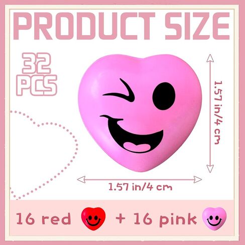 30 Pcs Face Stress Balls,2.5 Inch Funny Face Squeeze Balls,Emotion Squeeze Foam Balls,Foam Balls for Hand Wrist Stress Reliefs Finger Exercise in Kuwait