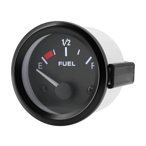 12V 2'' 52mm Fuel Level Gauge Pointer Car Fuel Tank Meter High Sensitivity with LED Backlight Rim Automotive Gauges 240-33ohm in Saudi Arabia