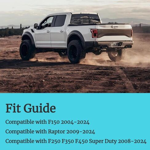 رادع سرقة ضوء الذيل لـ F150 F250 F350 F450 Raptor، 8 قطعة مثبتات مضادة للسرقة، 304 من الفولاذ المقاوم للصدأ in Kuwait