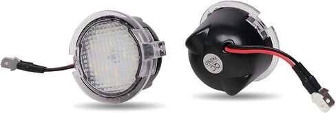 قطعتان من ضوء البركة الجانبية LED متوافق مع 2009-2014 Ford F150 11-24 Explorer 07-24 Edge Expedition 09-18 Flex، ضوء أبيض 6500K، جانب السائق والراكب in Kuwait