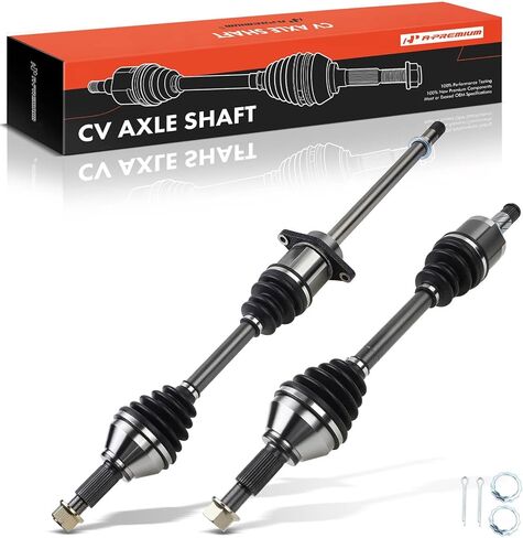 مجموعة عمود المحور A-Premium CV متوافقة مع Nissan Maxima 2009 2010 2011 2012 2013 2014، جانب الركاب الأمامي الأيمن، استبدال # 391009N00B، 391009N01A in Saudi Arabia