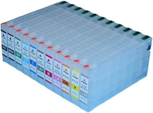 11 Color 275ml Refillable Ink Cartridge Set with ARC Chip Compatible with Stylus Pro 4900 Printer T6531 T6539 T653A T653B in Saudi Arabia
