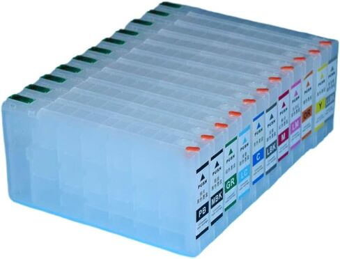 11 Color 275ml Refillable Ink Cartridge Set with ARC Chip Compatible with Stylus Pro 4900 Printer T6531 T6539 T653A T653B in Saudi Arabia
