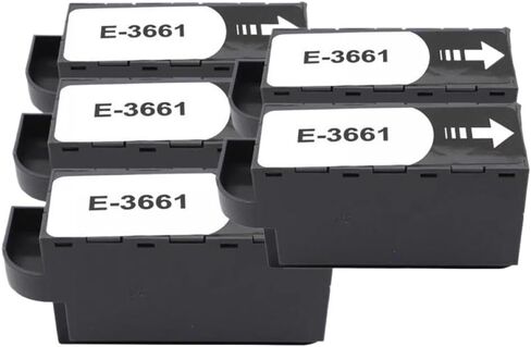 1 3 5 قطعة صندوق صيانة T3661 متوافق مع طابعات XP 6000 XP 6001 XP 6005 XP 6100 6105 XP 8500 XP 8600 8605 XP 970 XP 15000 (T3661-1PCS) in Kuwait