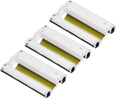 GOTOTOP KP 108IN 3 Color Ink Cartridges, 108 Postcard Sized Photo Paper 4x6 Inches, Dye Sublimation Technology for Fast Drying Photos in Saudi Arabia