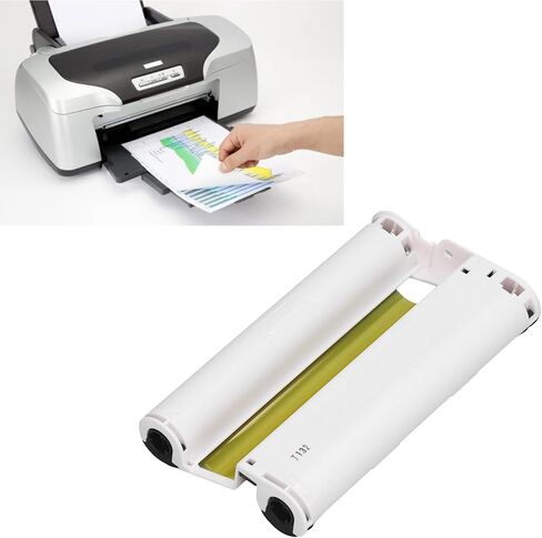 GOTOTOP KP 108IN 3 Color Ink Cartridges, 108 Postcard Sized Photo Paper 4x6 Inches, Dye Sublimation Technology for Fast Drying Photos in Saudi Arabia