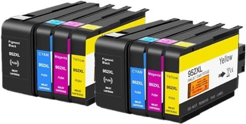 Compatible with 952 952XL 952X Ink Cartridge for Use with Officejet Pro 7740 8210 8702 8710 8720 8725 8730 8740 Printer(1SET) in Saudi Arabia