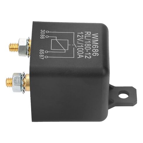 Relay 100A, 12V Continuous Duty 4 Pin High Power Relay, Normal Open in Saudi Arabia