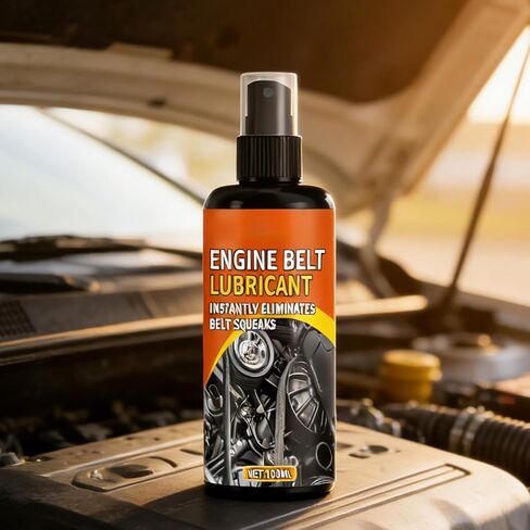 Belt Dressing - 100ml Automotive Dressing Engine Lubricant - Car Belt Noise Spray | for Truck SUV Sedan Home Workshop Maintenance Daily Care in Saudi Arabia