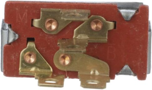 KarParts360 ل دودج رام 2500/1500 1994 95 96 97 1998 مكيف الهواء و مفتاح محرك منفاخ السخان | بلاستيك | فضة | الإسكان المعدني | محطة بليد | الترباس على طريقة المرفق | موصل ذكر | ل 3847940 in Saudi Arabia