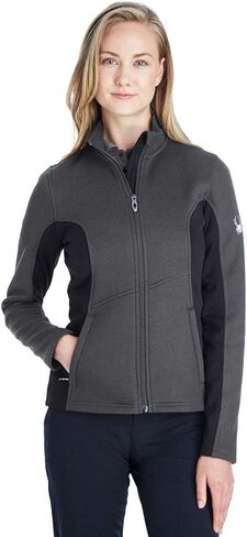 Spyder Ladies' Constant Full-Zip Sweater Fleece L POLAR/ BLK/ WHT in Saudi Arabia