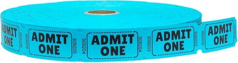 2200 تذكرة يانصيب، لفة واحدة، قبول تذكرة واحدة، مرقمة بشكل متتابع للسحوبات، والأحداث، وحملات جمع التبرعات، والكرنفالات وأنشطة الفصل الدراسي (أحمر) in Kuwait