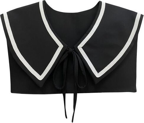 Sailor Collars Detachable for Women Polyester Neck Piece Accessory for T-Shirts, Sweaters, Dresses & Shirts in Saudi Arabia