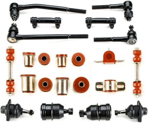 Red Poly Front End Suspension Rebuild Kit fits 74-75 Firebird Coupe 74 Firebird in Saudi Arabia