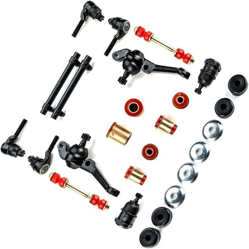Red Poly Front Suspension Kit Compatible with Plymouth 62 69 Plymouth Duster Valiant Disc in Saudi Arabia