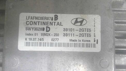 Engine ECM Control Module 2.0L Turbo Fits 15-17 Sonata 39111-2GTE5 391112GTE5 in Saudi Arabia
