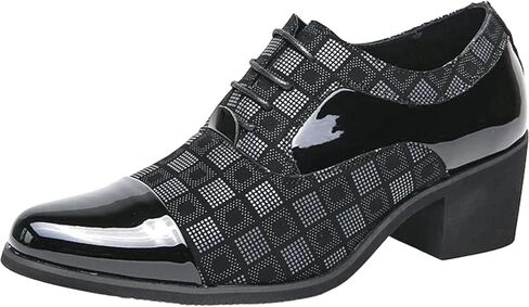 Men's Genuine Leather Pointed Toe Dress Shoes Groom Wedding Attire Business Meetings & Daily Office Wear in Saudi Arabia