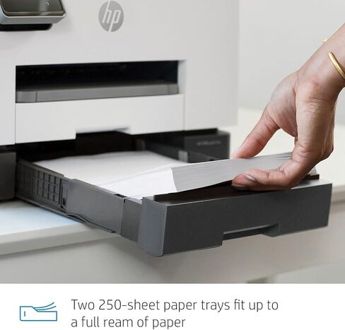 HP OfficeJet Pro 9025 All-in-One Wireless Printer, Single-Pass (Automatic) Document Feeder & Two Paper Trays, Smart Home Office Productivity, Instant Ink, Works with Alexa (1MR66A) in Saudi Arabia