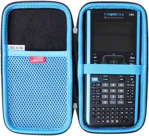 حقيبة سفر صلبة من Hermitshell لجهاز Texas Instruments TI-Nspire CX II CAS لآلة حاسبة الرسوم البيانية الملونة (الحافظة فقط) in Kuwait