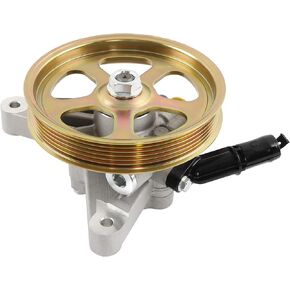 Power Steering Pump with Pulley Compatible with 2005-2010 Honda Odyssey, 2005-2008 Honda Pilot, 2007-2013 Acura MDX, 3.5L/3.7L V6, Replaces # 21-5442, 56110RGL305, 56110RGLA01 in Saudi Arabia